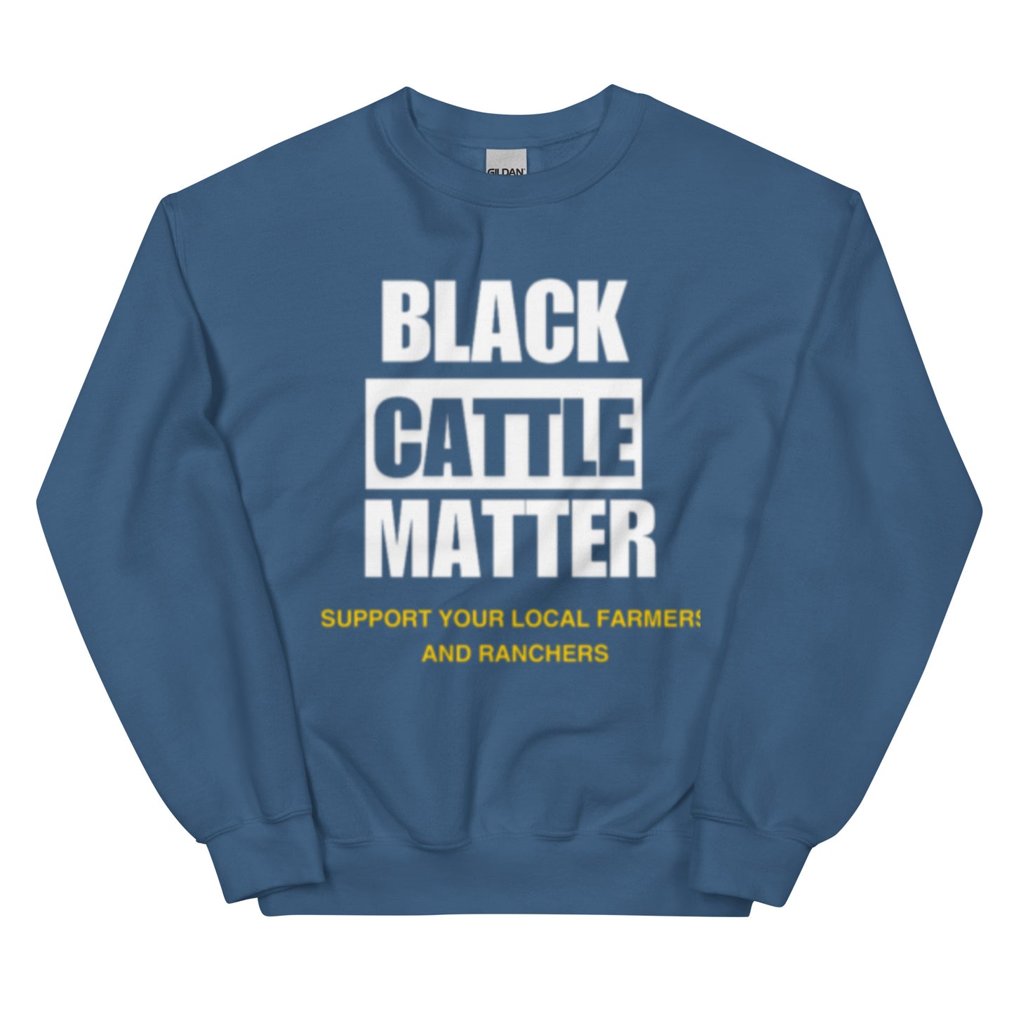 Black Cattle Matter Crewneck